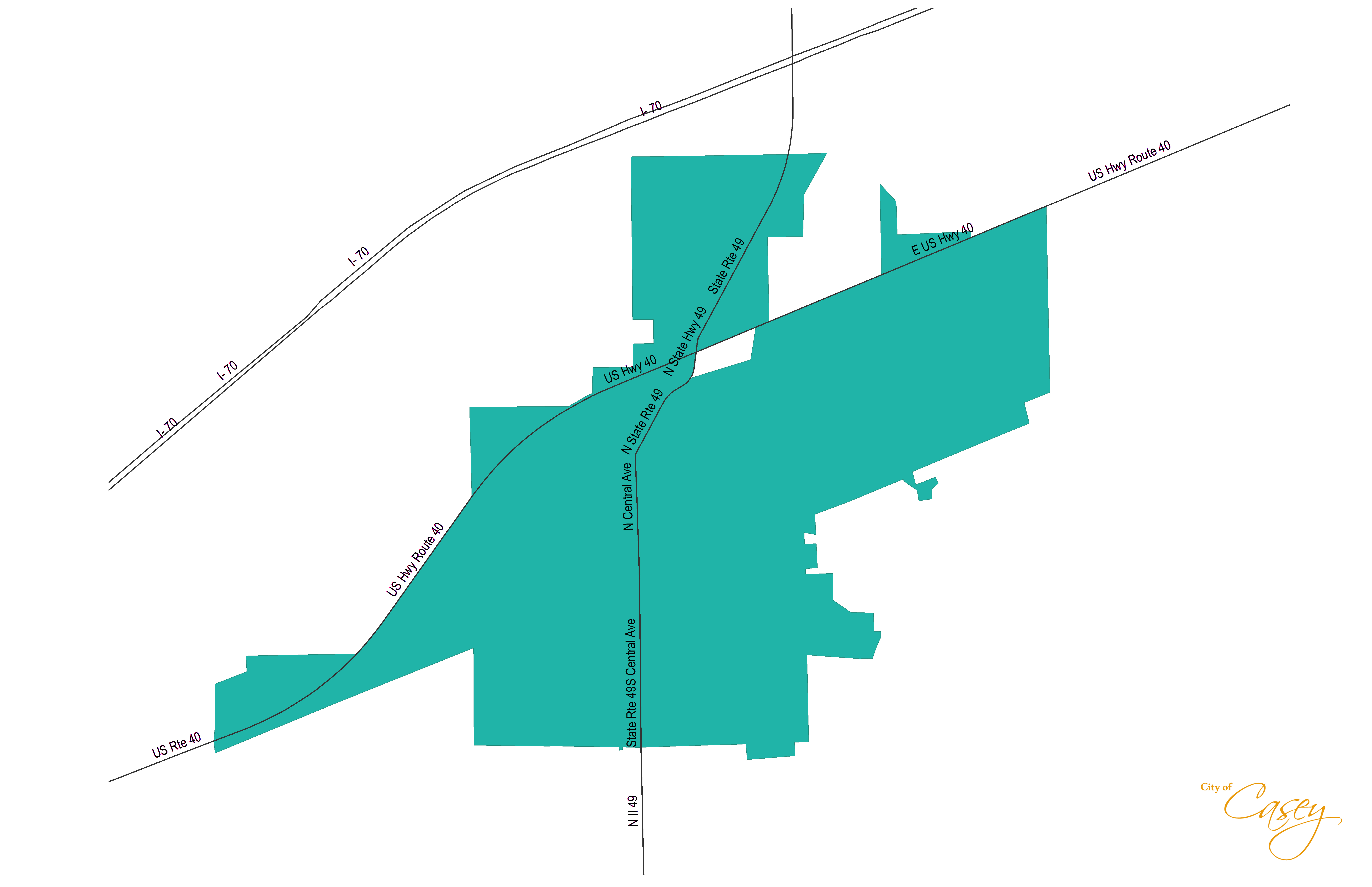 Casey Map for CNA IHDA