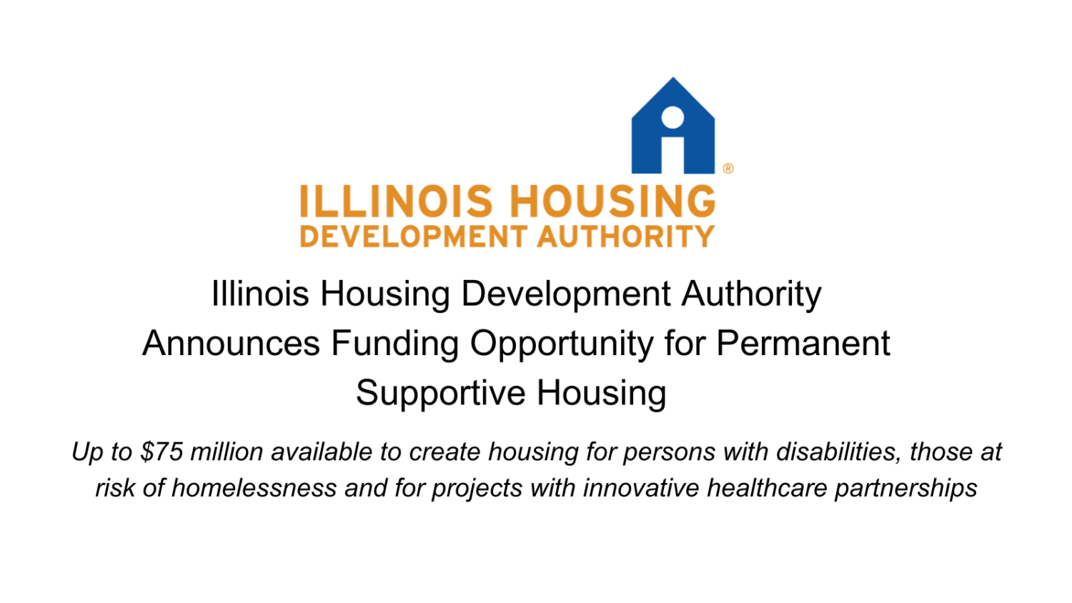 Illinois Housing Development Authority Announces Funding Opportunity ...