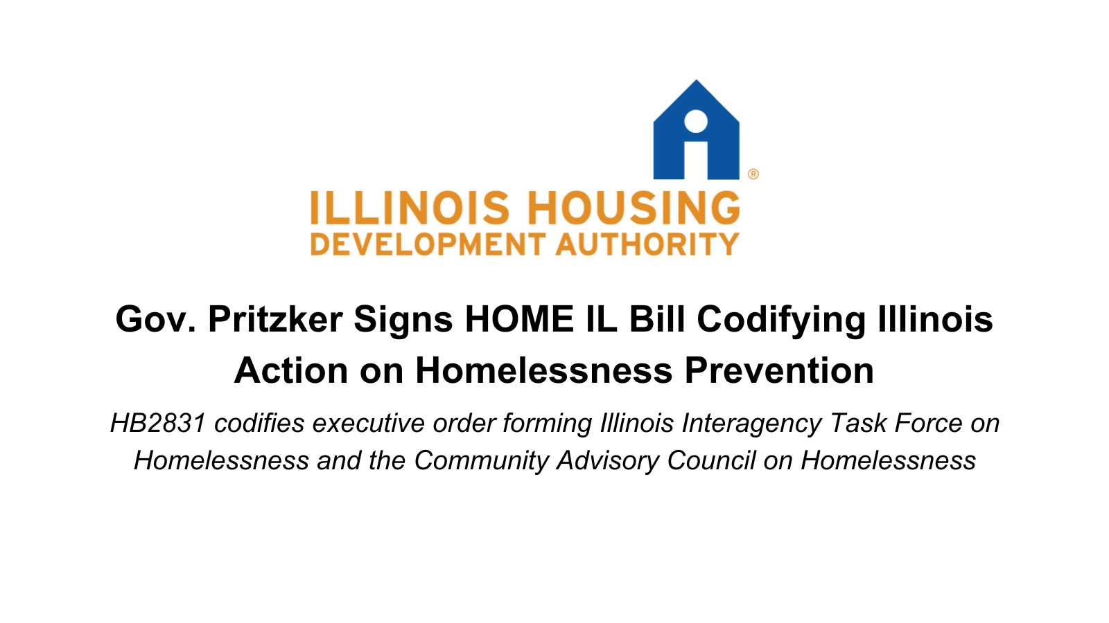 Illinois Housing Development Authority Announces Funding Opportunity